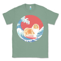 Sage rough collie t  shirt rough collie gifts   ocean waves surfing rough c Classic Tee - linhVisuals