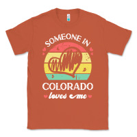 Copper someone in colorado loves me t  shirt someone in colorado loves me fun Classic Tee - linhVisuals