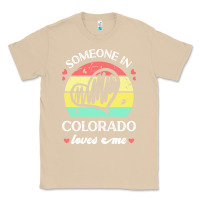 Mushroom someone in colorado loves me t  shirt someone in colorado loves me fun Classic Tee - linhVisuals