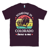 Plum someone in colorado loves me t  shirt someone in colorado loves me fun Classic Tee - linhVisuals