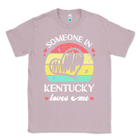 Lilac someone in kentucky loves me t  shirt someone in kentucky loves me fun Classic Tee - linhVisuals