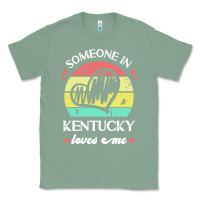 Sage someone in kentucky loves me t  shirt someone in kentucky loves me fun Classic Tee - linhVisuals