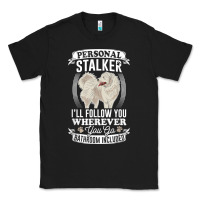 Black great pyrenees stalker great pyrenees gifts great pyrenees t shirt Classic Tee - linhVisuals