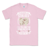 Bubblegum Pink great pyrenees stalker great pyrenees gifts great pyrenees t shirt Classic Tee - linhVisuals