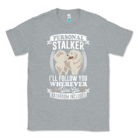 Heather Grey great pyrenees stalker great pyrenees gifts great pyrenees t shirt Classic Tee - linhVisuals