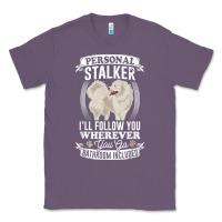 Lavender great pyrenees stalker great pyrenees gifts great pyrenees t shirt Classic Tee - linhVisuals