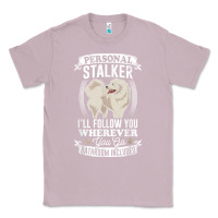 Lilac great pyrenees stalker great pyrenees gifts great pyrenees t shirt Classic Tee - linhVisuals