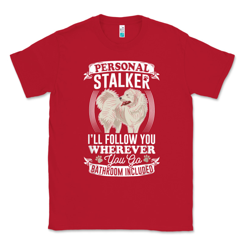 Great Pyrenees Stalker Great Pyrenees Gifts Great Pyrenees T Shirt Classic Tee by linhVisuals | Teevron