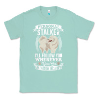 Seafoam great pyrenees stalker great pyrenees gifts great pyrenees t shirt Classic Tee - linhVisuals