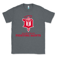 Charcoal Heather the-dubuque-fighting-saints-pen Classic Tee - linhVisuals