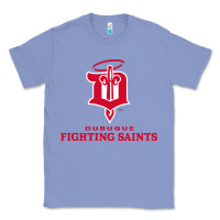 Colony Blue the-dubuque-fighting-saints-pen Classic Tee - linhVisuals