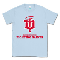 Dusty Blue the-dubuque-fighting-saints-pen Classic Tee - linhVisuals