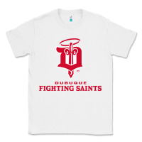 White the-dubuque-fighting-saints-pen Classic Tee - linhVisuals