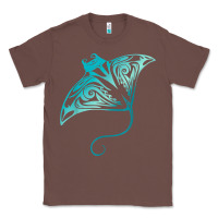Chestnut hawaii tribal manta ray hawaiian shirt shark lover t shirt Classic Tee - linhVisuals