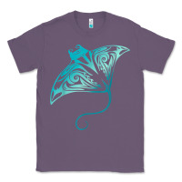 Lavender hawaii tribal manta ray hawaiian shirt shark lover t shirt Classic Tee - linhVisuals