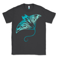 Smoke hawaii tribal manta ray hawaiian shirt shark lover t shirt Classic Tee - linhVisuals