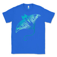 True Royal hawaii tribal manta ray hawaiian shirt shark lover t shirt Classic Tee - linhVisuals
