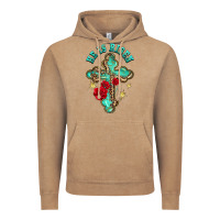 Vintage Coffee he is risen cross with roses Vintage Hoodie - BarkalooDesign