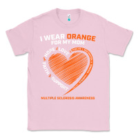 Bubblegum Pink i wear orange for my mom ms multiple sclerosis awareness t shirt Classic Tee - linhVisuals
