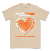 Mushroom i wear orange for my mom ms multiple sclerosis awareness t shirt Classic Tee - linhVisuals