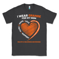 Smoke i wear orange for my mom ms multiple sclerosis awareness t shirt Classic Tee - linhVisuals