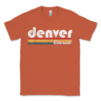 Copper denver colorado vintage 70's 80's retro style men women t shirt Classic Tee - linhVisuals