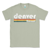 Matcha denver colorado vintage 70's 80's retro style men women t shirt Classic Tee - linhVisuals