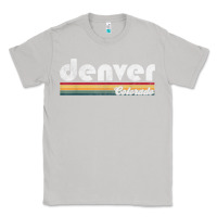 Moon Dust denver colorado vintage 70's 80's retro style men women t shirt Classic Tee - linhVisuals