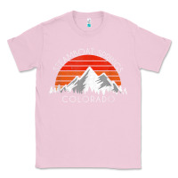 Bubblegum Pink retro vintage steamboat springs colorado distressed t shirt Classic Tee - linhVisuals