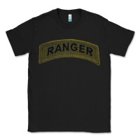 Black army ranger tab subdued infantry grunt pullover hoodie Classic Tee - linhVisuals