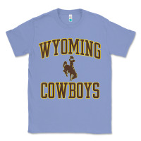 Colony Blue kids wyoming cowboys apparel gameday arch over cowboys t shirt Classic Tee - linhVisuals