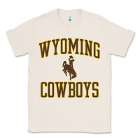 Natural kids wyoming cowboys apparel gameday arch over cowboys t shirt Classic Tee - linhVisuals