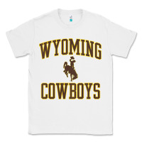 White kids wyoming cowboys apparel gameday arch over cowboys t shirt Classic Tee - linhVisuals