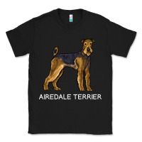 Black airedale terrier crazy dog lover sweatshirt Classic Tee - linhVisuals