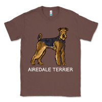 Chestnut airedale terrier crazy dog lover sweatshirt Classic Tee - linhVisuals