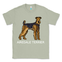 Matcha airedale terrier crazy dog lover sweatshirt Classic Tee - linhVisuals
