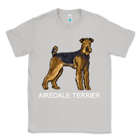 Moon Dust airedale terrier crazy dog lover sweatshirt Classic Tee - linhVisuals