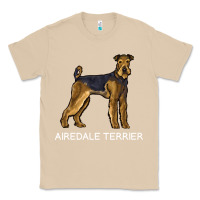 Mushroom airedale terrier crazy dog lover sweatshirt Classic Tee - linhVisuals
