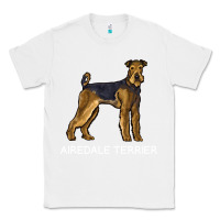 White airedale terrier crazy dog lover sweatshirt Classic Tee - linhVisuals