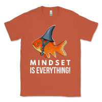 Copper mindset motivational quote cute goldfish shark fish t shirt Classic Tee - linhVisuals