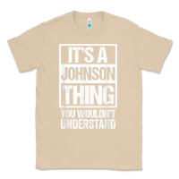 Mushroom it's a johnson thing   you wouldn't understand   family name t shirt Classic Tee - linhVisuals