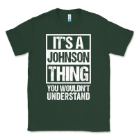 Sports Green it's a johnson thing   you wouldn't understand   family name t shirt Classic Tee - linhVisuals