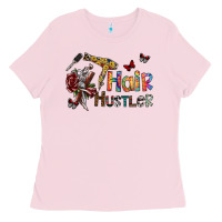Bubblegum Pink hair hustler 2 Ladies Tee - SublimationCraftShop