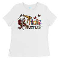 White hair hustler 2 Ladies Tee - SublimationCraftShop