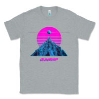Heather Grey pink sun   official gunship t shirt Classic Tee - linhVisuals