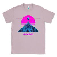 Lilac pink sun   official gunship t shirt Classic Tee - linhVisuals