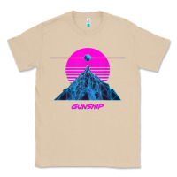 Mushroom pink sun   official gunship t shirt Classic Tee - linhVisuals