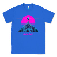 True Royal pink sun   official gunship t shirt Classic Tee - linhVisuals