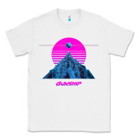 White pink sun   official gunship t shirt Classic Tee - linhVisuals