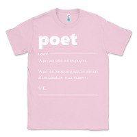 Bubblegum Pink poet definition funny for poet drama poetry poems t shirt Classic Tee - linhVisuals
